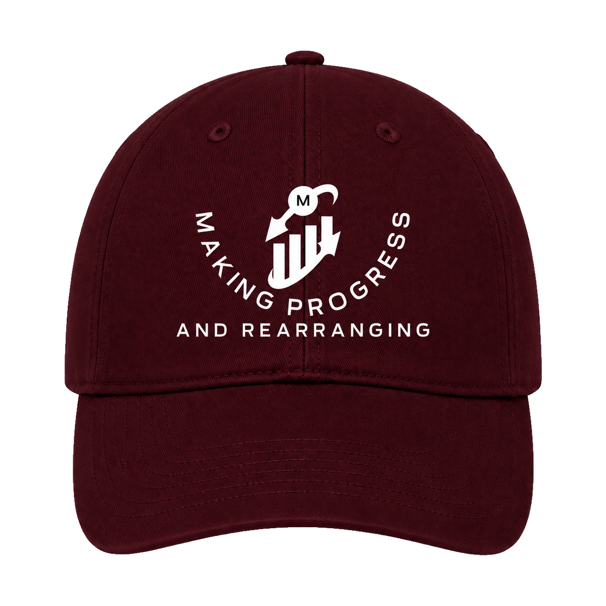 Making Progress & Rearranging Cap – Bar Graph Logo | Black & White