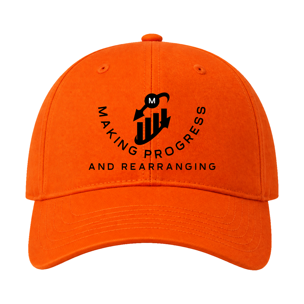 Making Progress & Rearranging Cap – Bar Graph Logo | Black & White