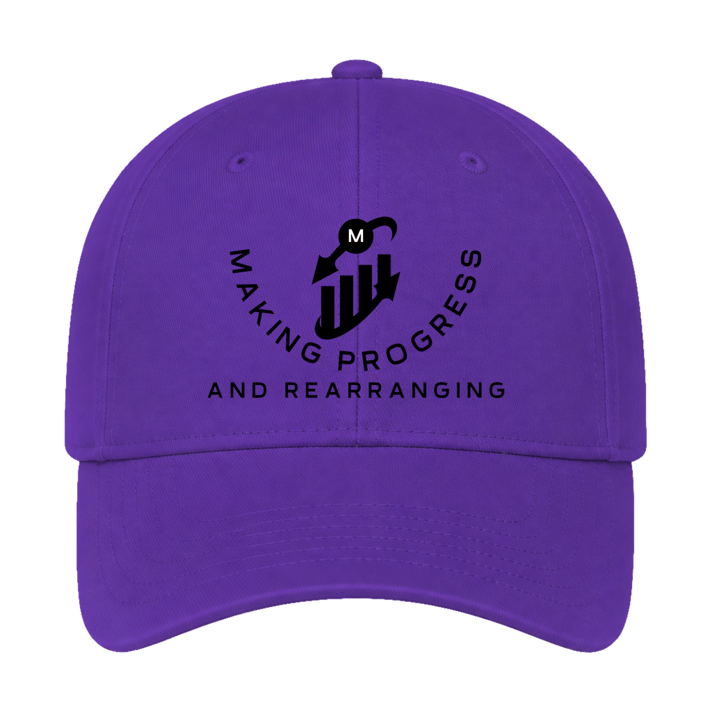 Making Progress & Rearranging Cap – Bar Graph Logo | Black & White