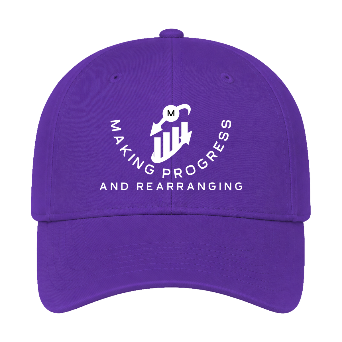 Making Progress & Rearranging Cap – Bar Graph Logo | Black & White