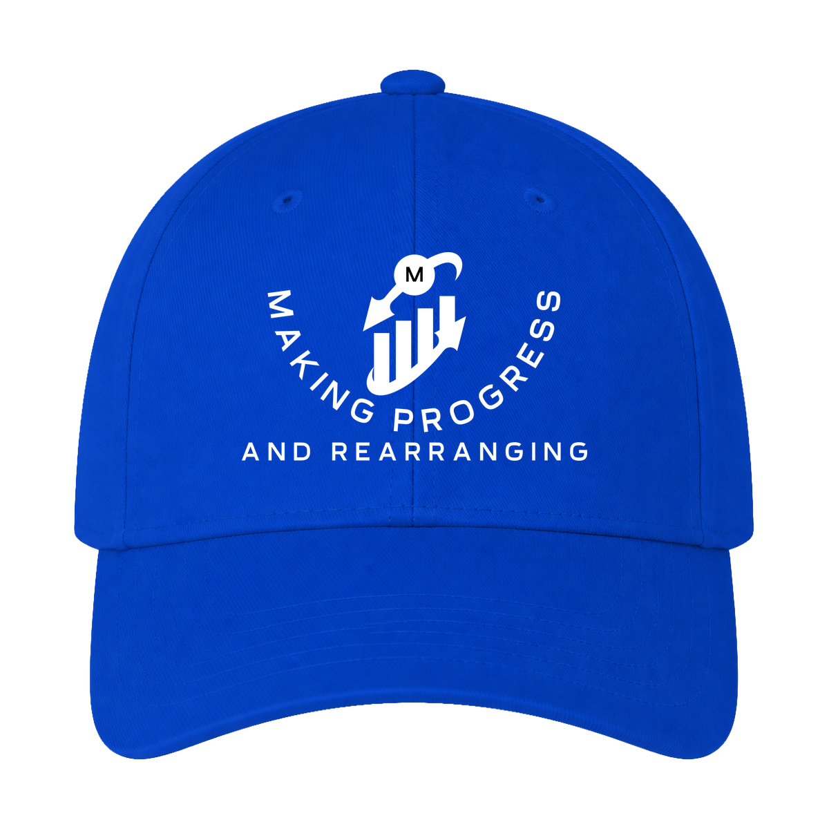 Making Progress & Rearranging Cap – Bar Graph Logo | Black & White