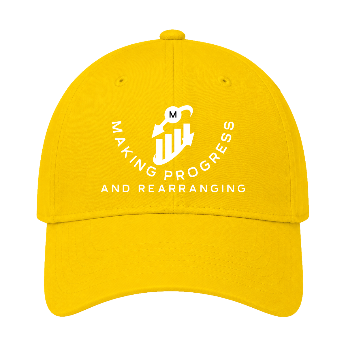 Making Progress & Rearranging Cap – Bar Graph Logo | Black & White