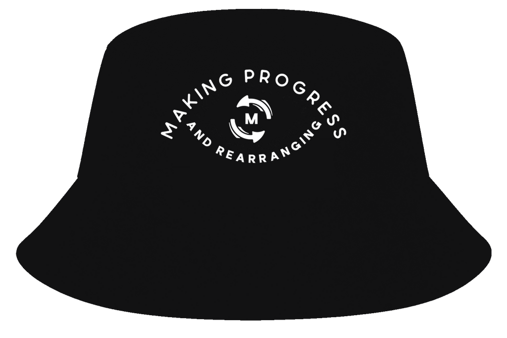 Making Progress & Rearranging Bucket Hat – Circle Logo (Black & White) | Multiple Colors
