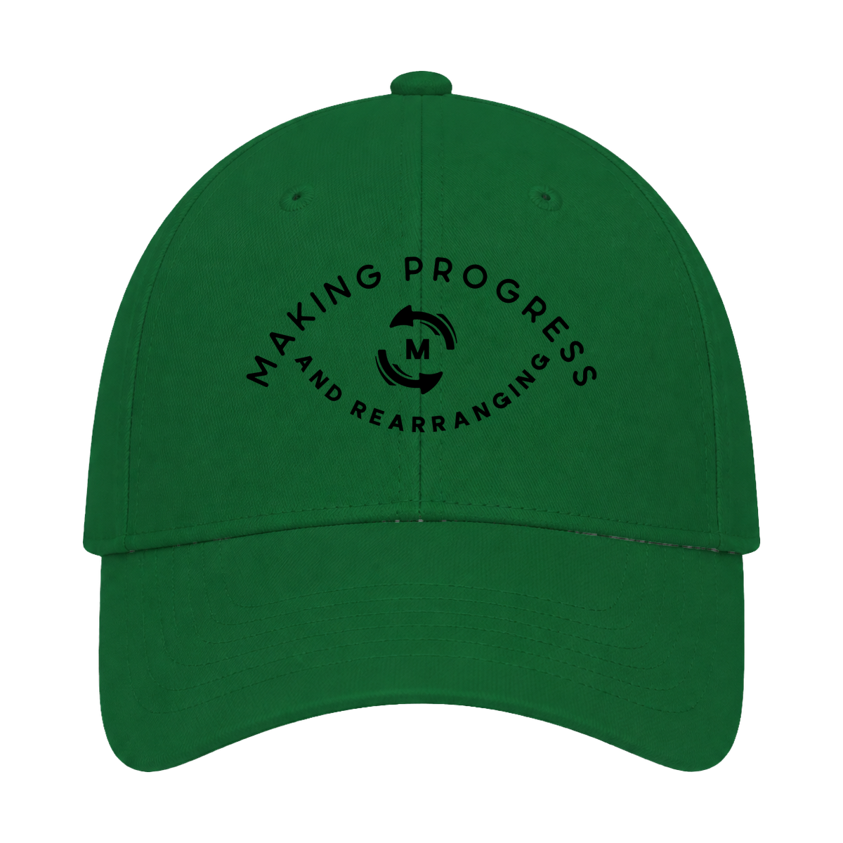 Making Progress & Rearranging Cap – Circle Logo | Black & White