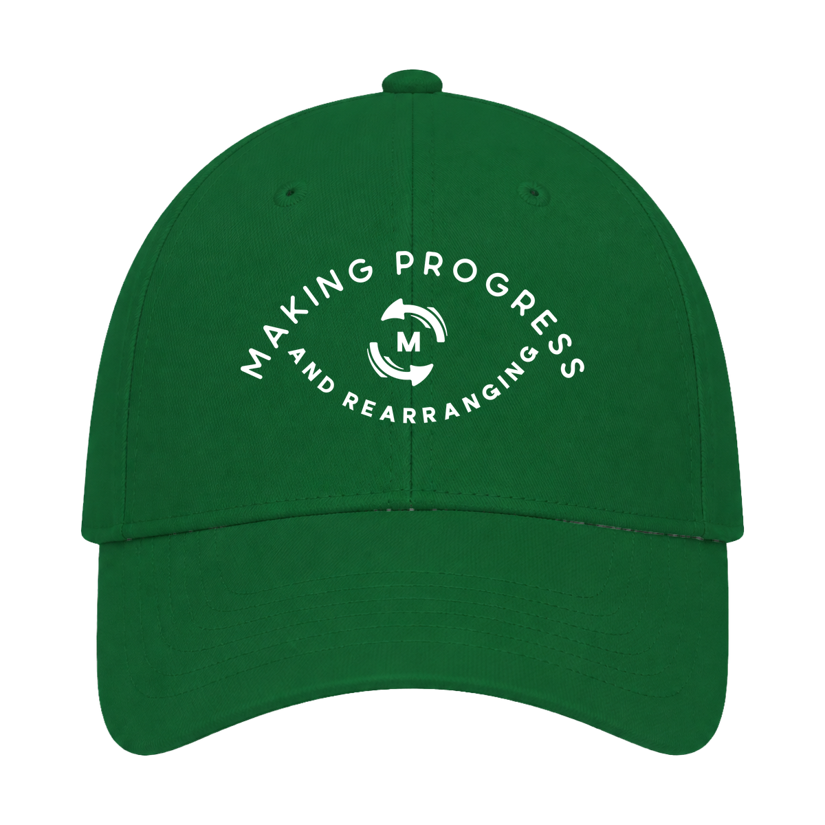 Making Progress & Rearranging Cap – Circle Logo | Black & White