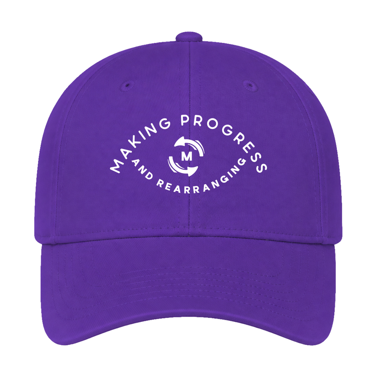 Making Progress & Rearranging Cap – Circle Logo | Black & White