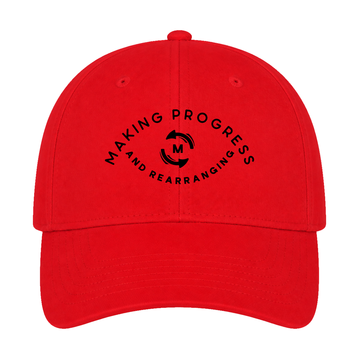 Making Progress & Rearranging Cap – Circle Logo | Black & White