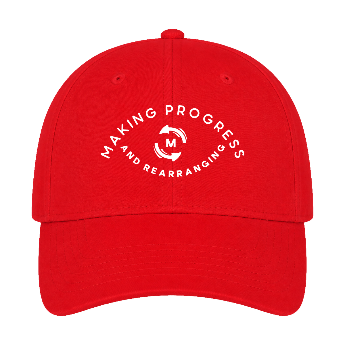 Making Progress & Rearranging Cap – Circle Logo | Black & White