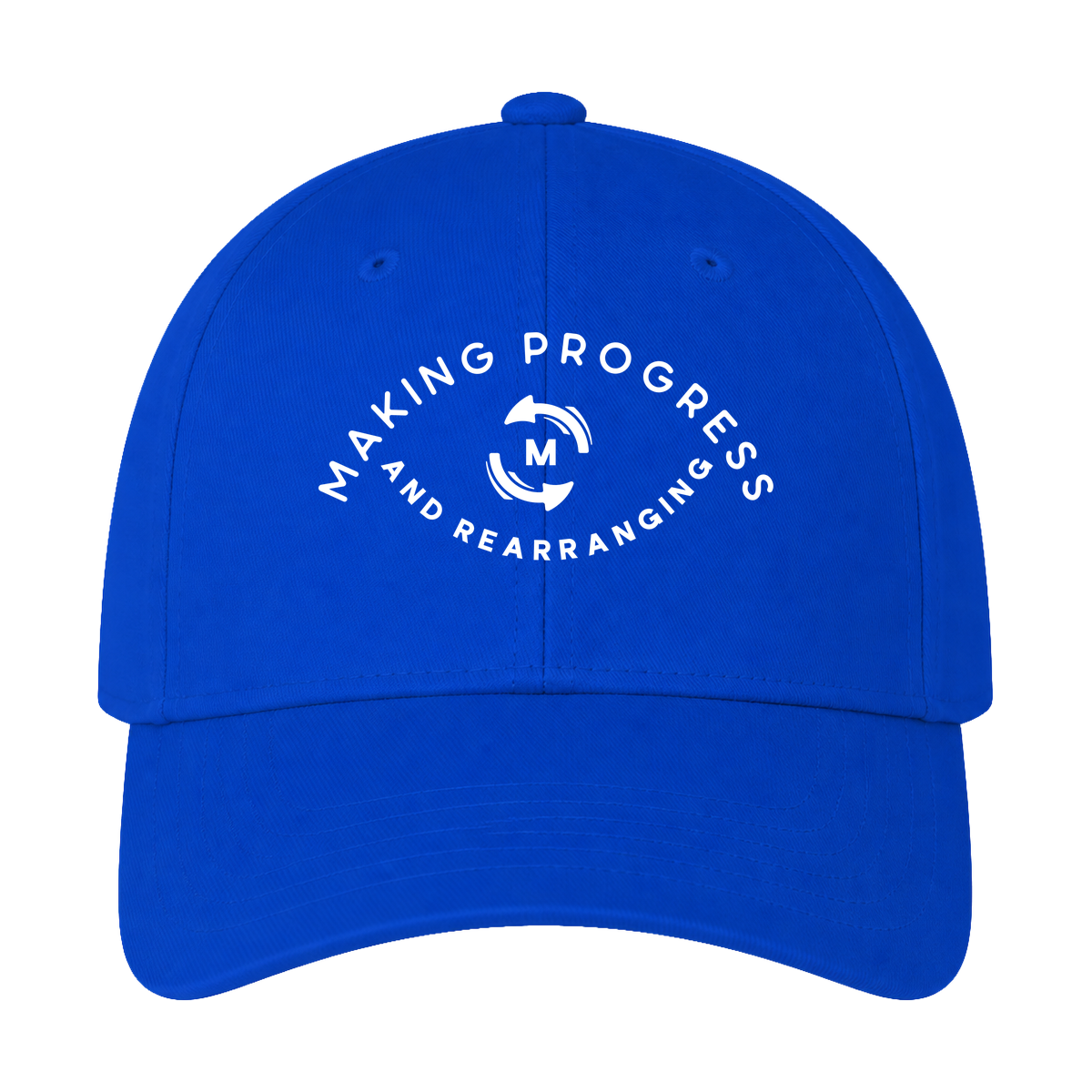 Making Progress & Rearranging Cap – Circle Logo | Black & White
