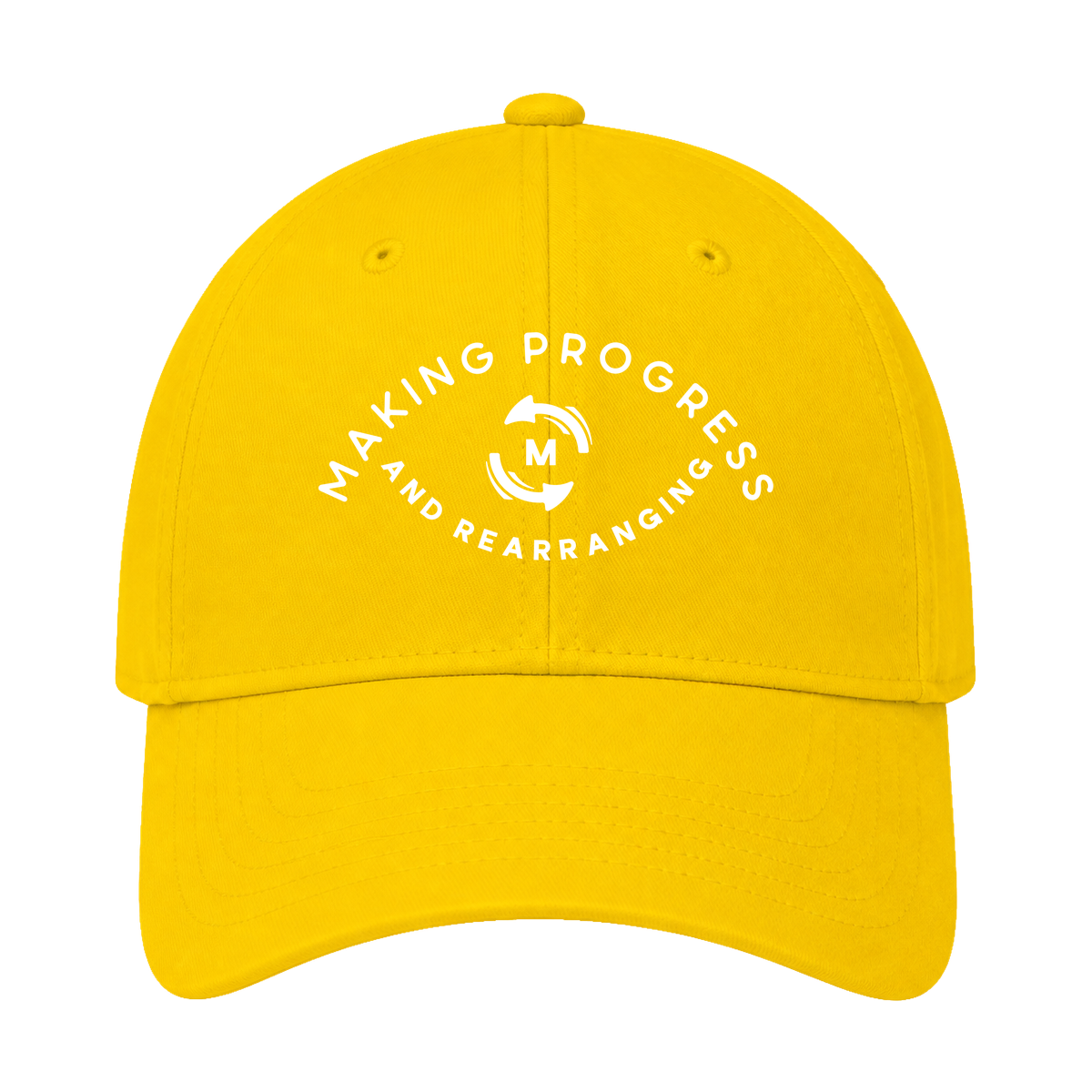 Making Progress & Rearranging Cap – Circle Logo | Black & White