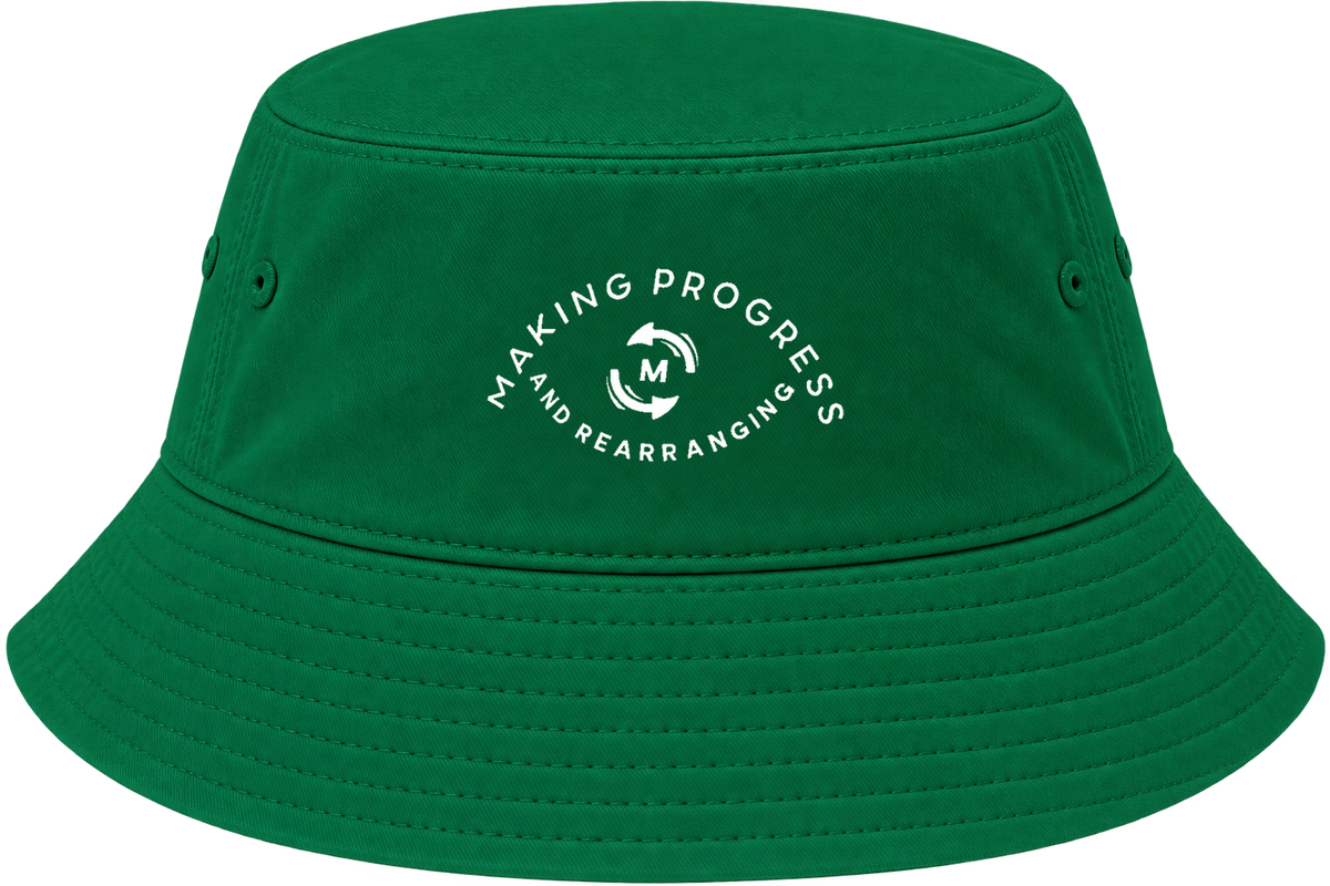 Making Progress & Rearranging Bucket Hat – Circle Logo (Black & White) | Multiple Colors