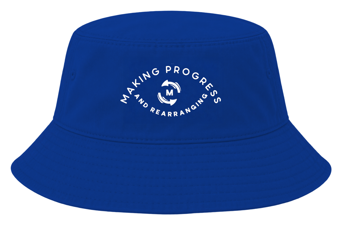 Making Progress & Rearranging Bucket Hat – Circle Logo (Black & White) | Multiple Colors