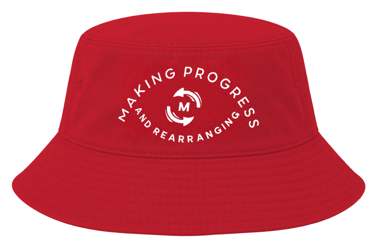 Making Progress & Rearranging Bucket Hat – Circle Logo (Black & White) | Multiple Colors