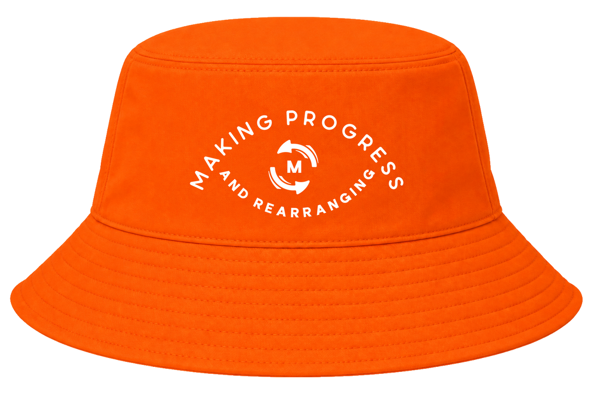 Making Progress & Rearranging Bucket Hat – Circle Logo (Black & White) | Multiple Colors