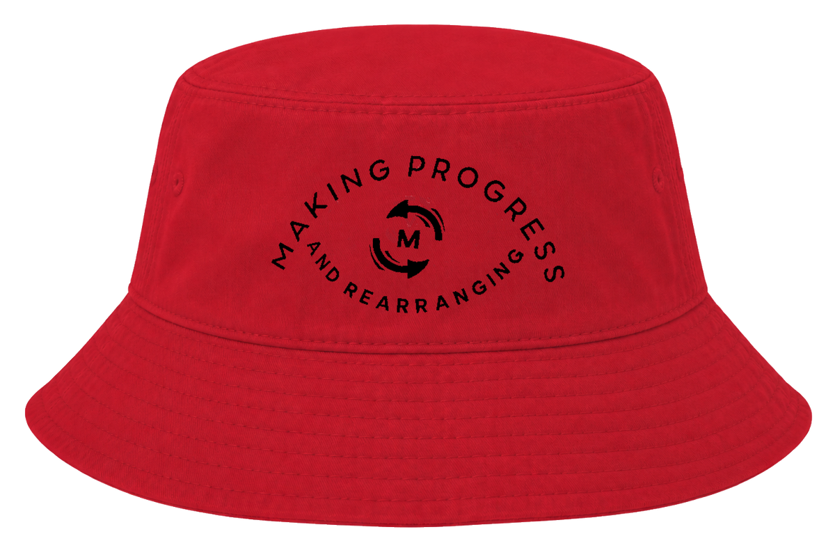 Making Progress & Rearranging Bucket Hat – Circle Logo (Black & White) | Multiple Colors
