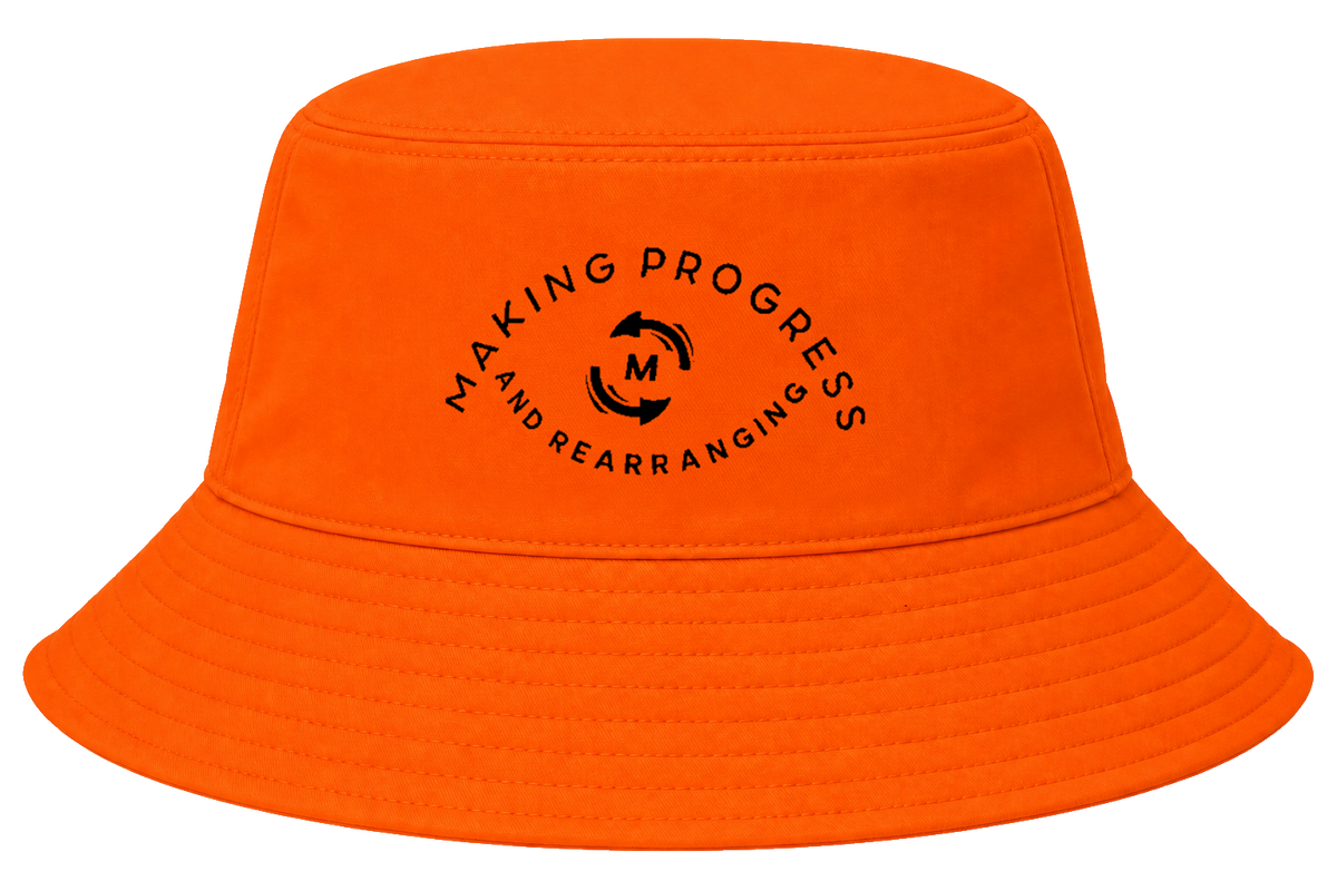 Making Progress & Rearranging Bucket Hat – Circle Logo (Black & White) | Multiple Colors