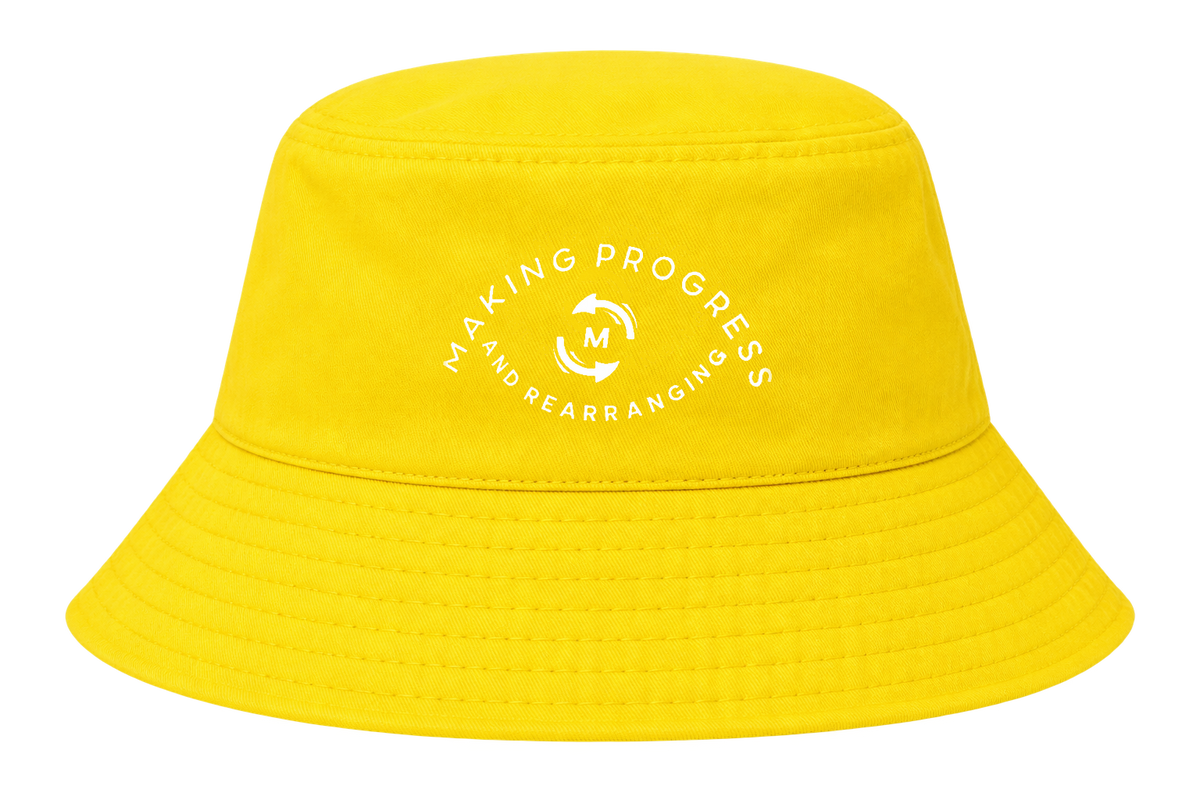 Making Progress & Rearranging Bucket Hat – Circle Logo (Black & White) | Multiple Colors
