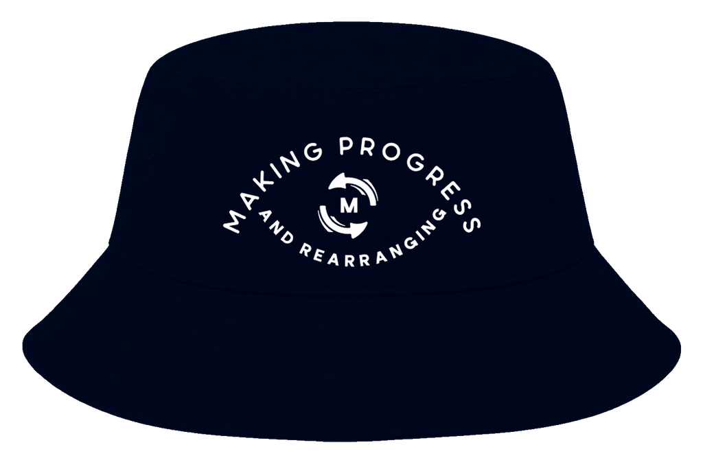 Making Progress & Rearranging Bucket Hat – Circle Logo (Black & White) | Multiple Colors