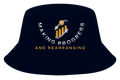 Making Progress and Rearranging Logo Bucket Hat – White / Black / Navy