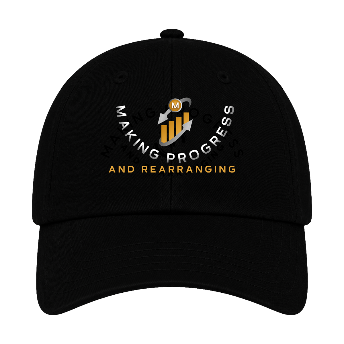 Making Progress and Rearranging Logo Cap – White / Black / Navy