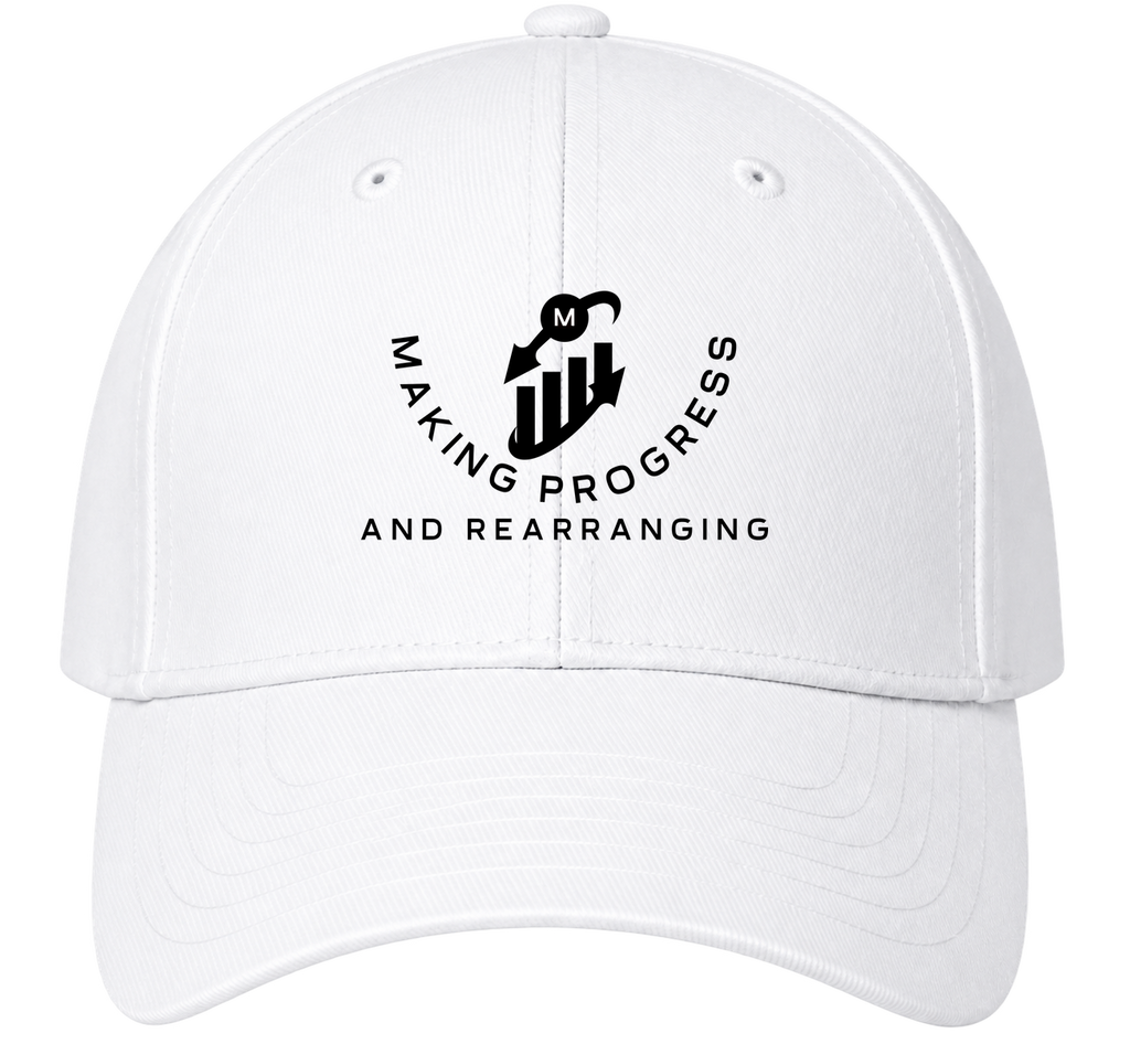 Making Progress & Rearranging Cap – Bar Graph Logo | Black & White