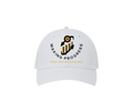 Making Progress & Rearranging Cap – Coin & Bar Graph Logo | White | Tan & Black